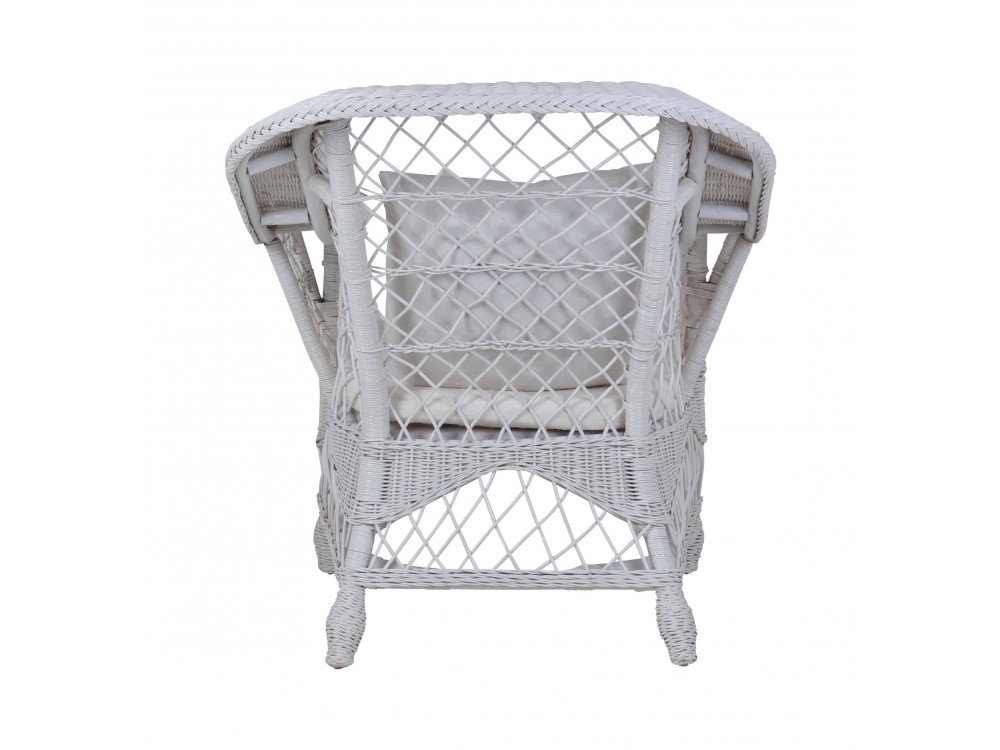 Rattansessel 'Harbor' weiß - 80156 | MiaMöbel