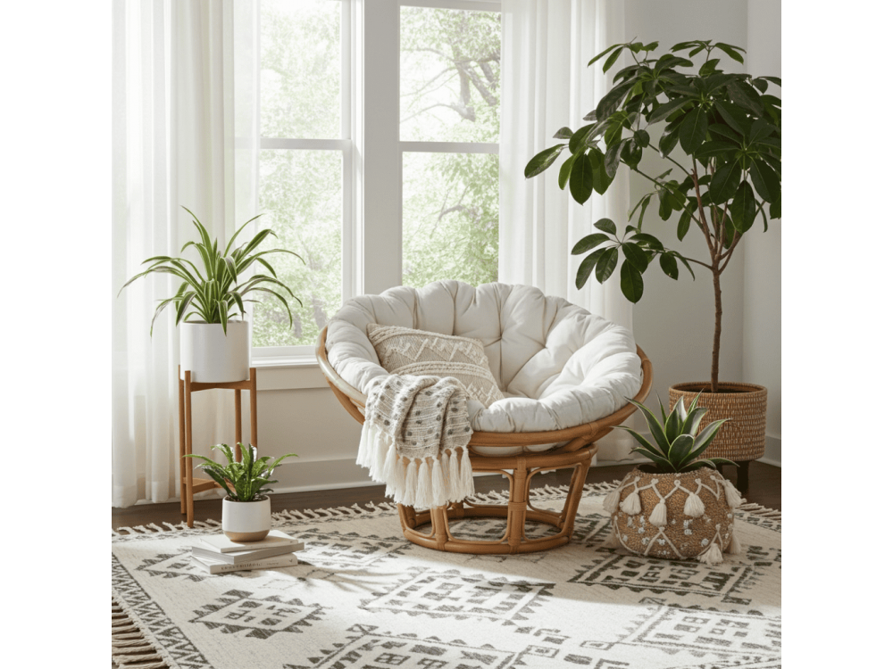 Sessel Rattan Modern Rattan Honig