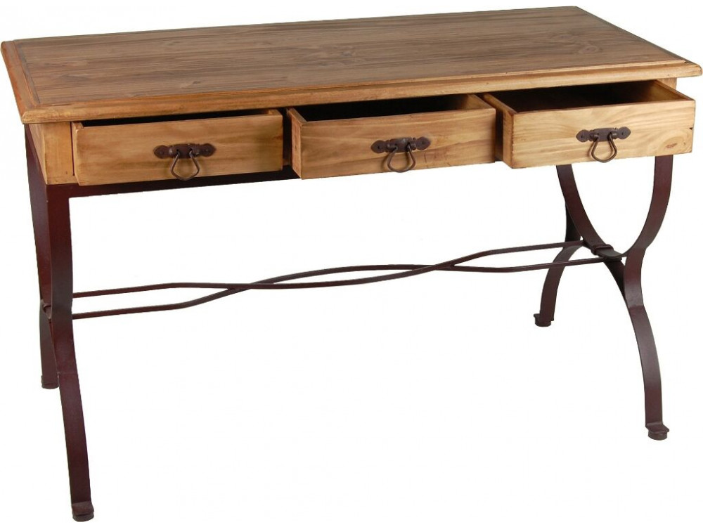 Schreibtisch Mexico Möbel Landhaus Pinie Honig