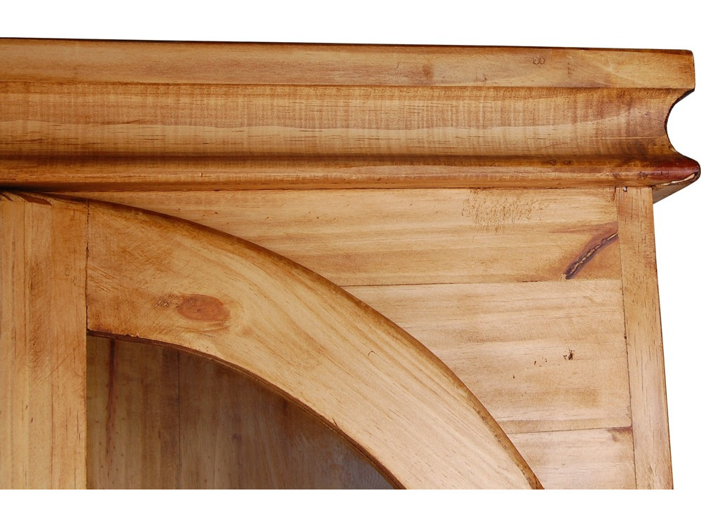 Vitrine Mexico Möbel Landhaus Pinie Honig 10086 5