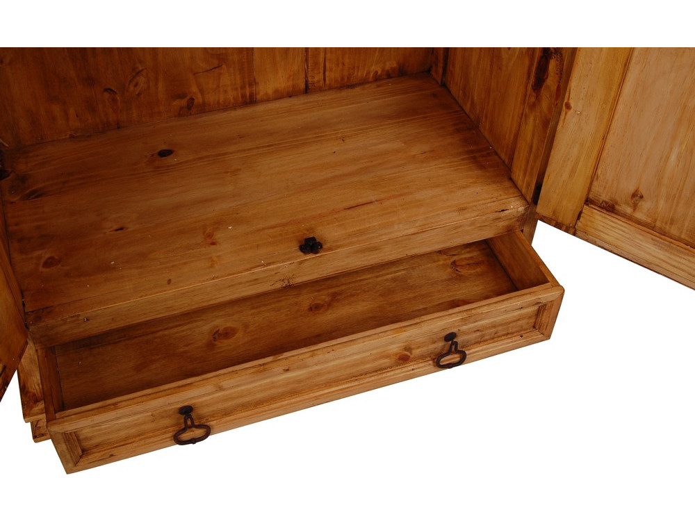 Vitrine Mexico Möbel Landhaus Pinie Honig 10086 6