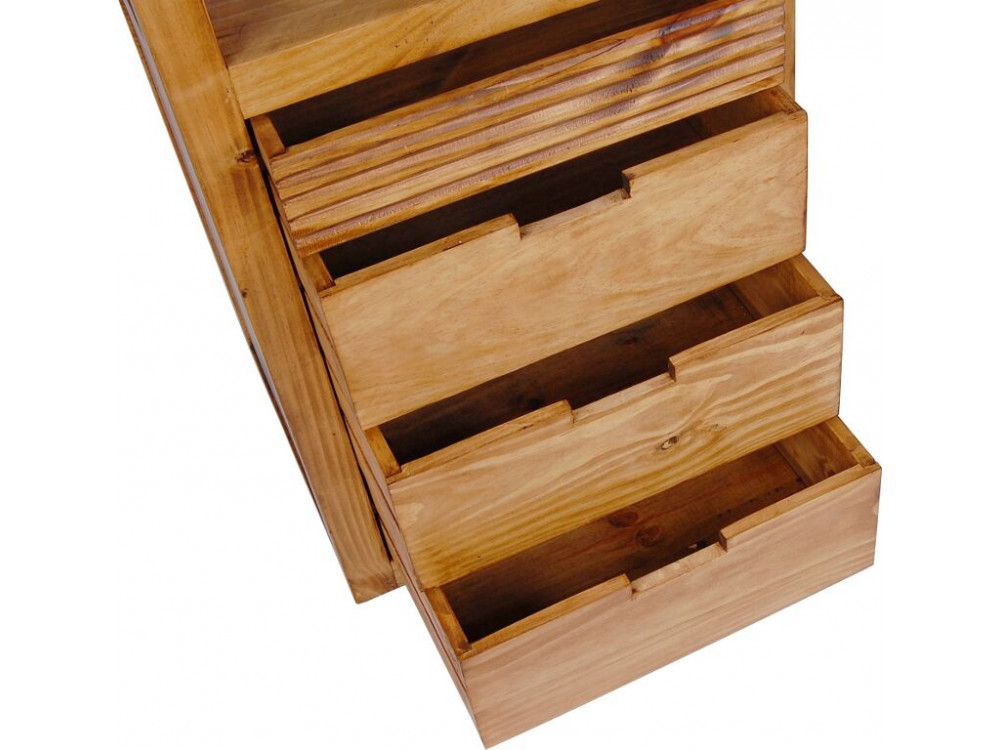 Bücherregal Mexico Möbel Landhaus Pinie Honig