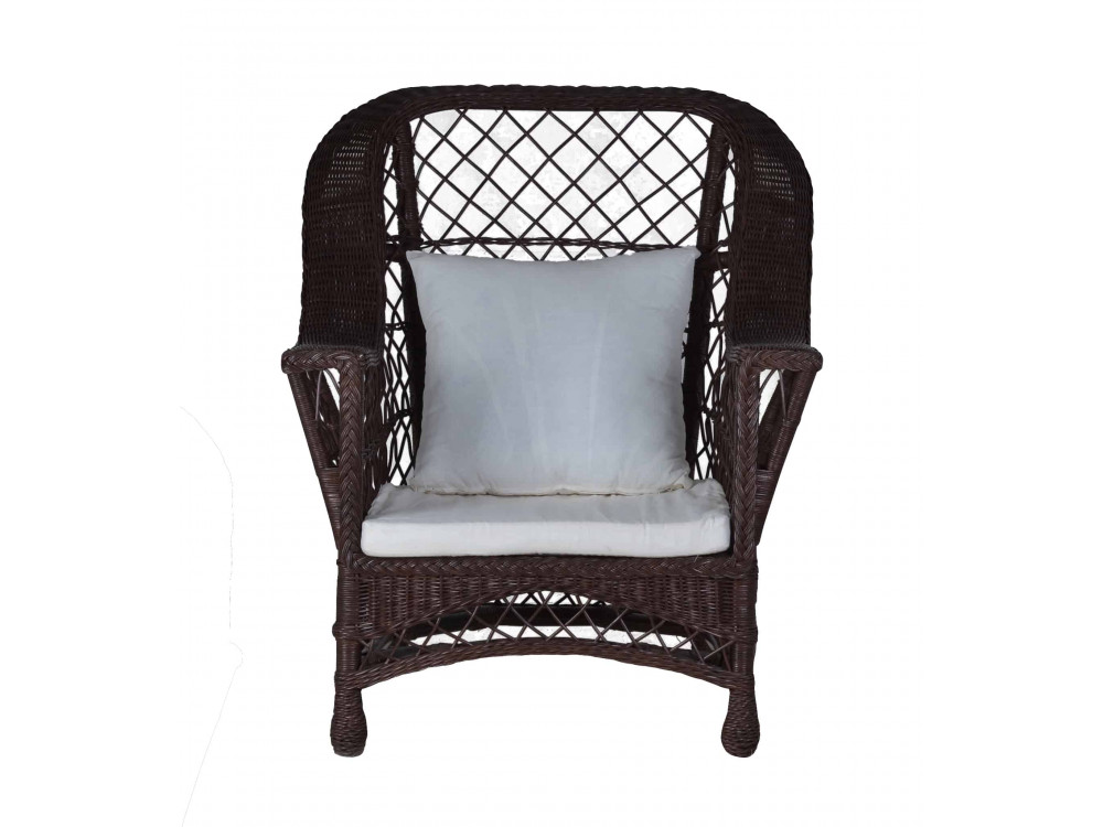 Rattansessel 'Harbor' braun - 80157 | MiaMöbel