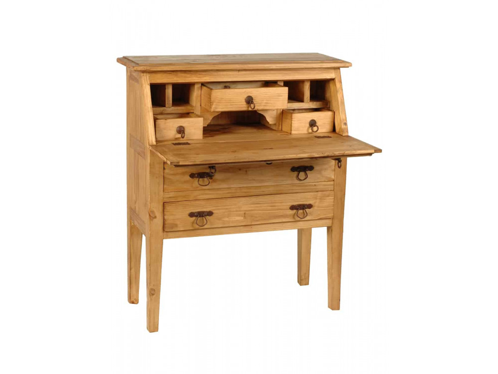 Sekretär Mexico Möbel Landhaus Pinie Honig