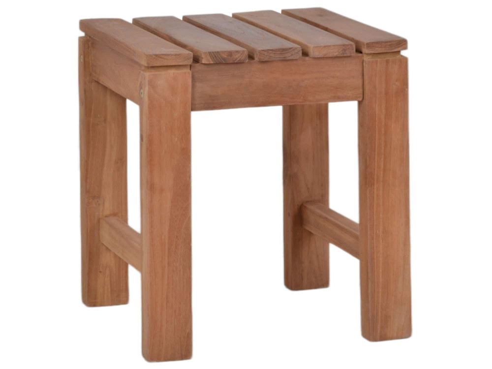Beistelltisch  Gartenmöbel Outdoor Modern Teak Honig