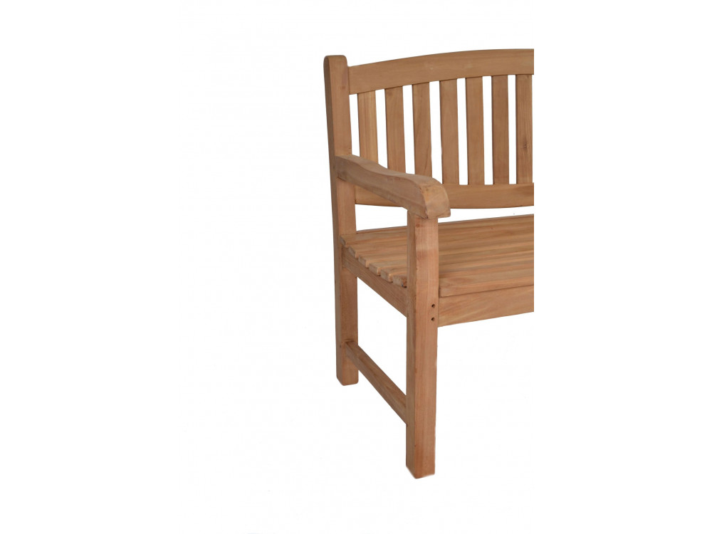 Gartenbank  Gartenmöbel Outdoor Modern Teak Honig 70065 3