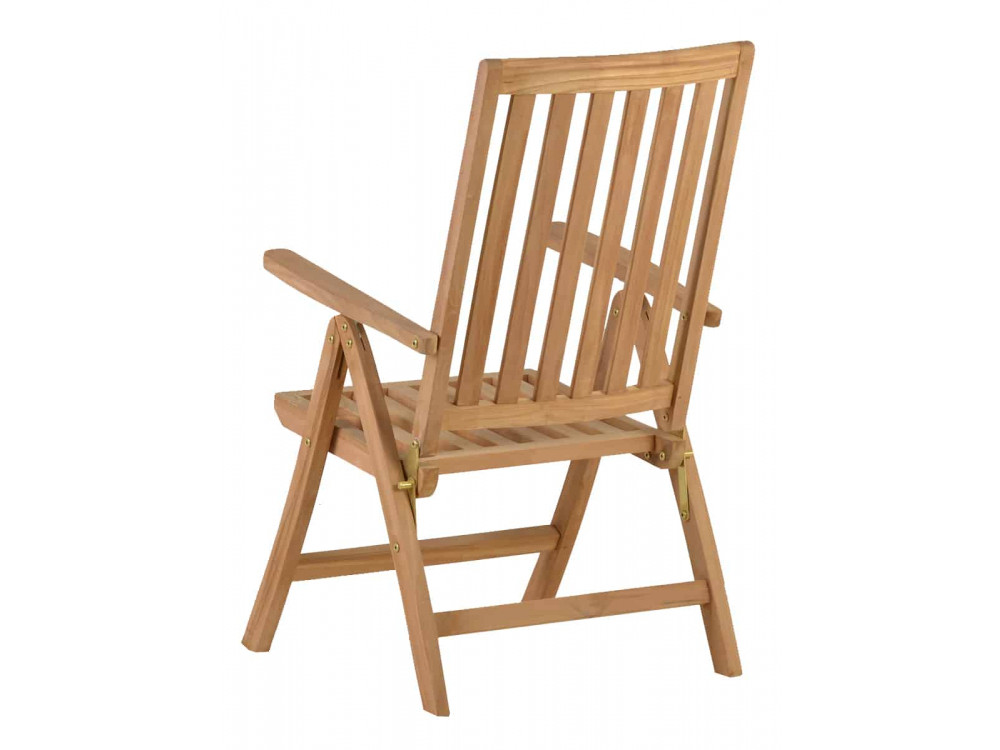 Gartenstuhl  Gartenmöbel Outdoor Modern Teak Honig 70070 4