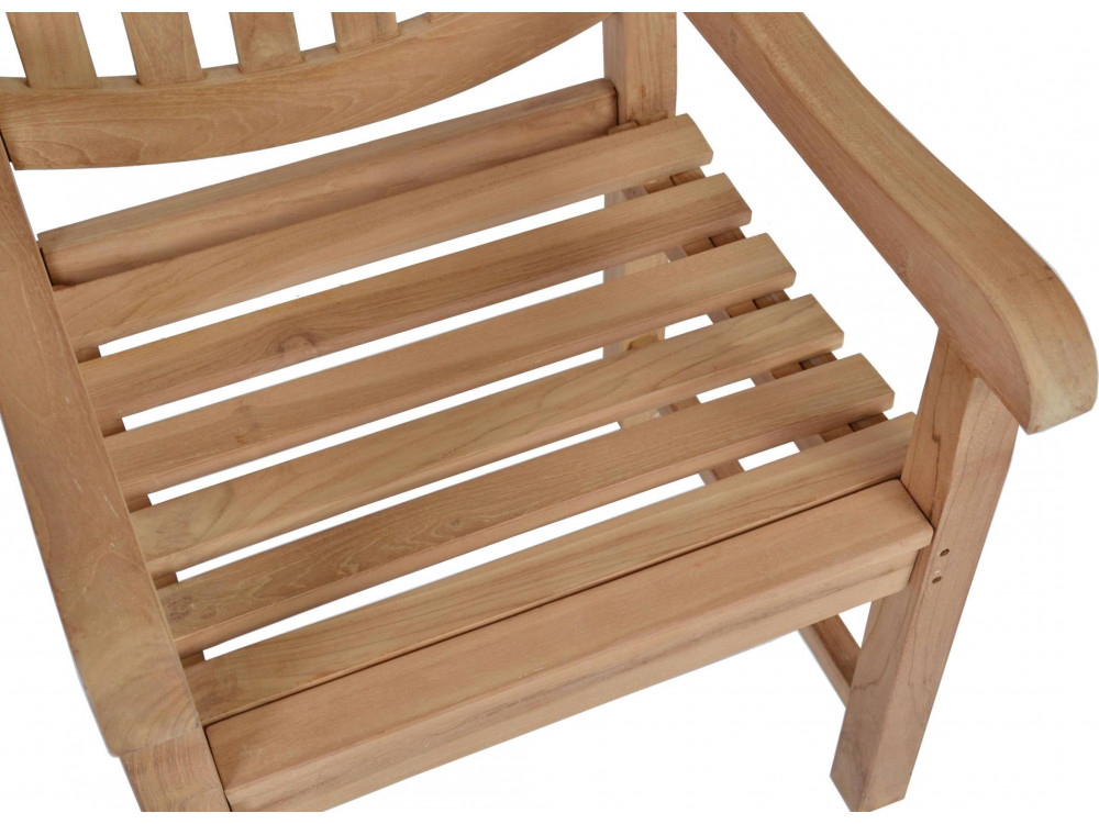 Gartenstuhl  Gartenmöbel Outdoor Modern Teak Honig