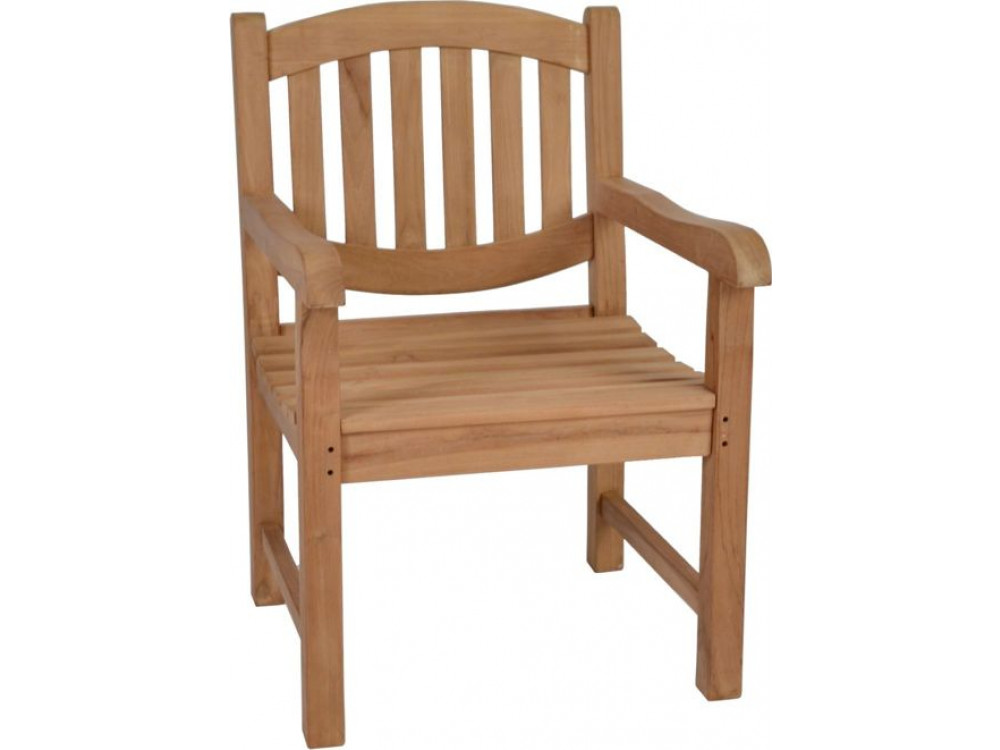 Gartenstuhl  Gartenmöbel Outdoor Modern Teak Honig