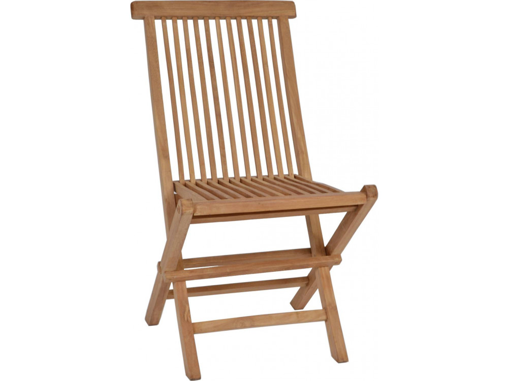 Gartenstuhl  Gartenmöbel Outdoor Modern Teak Honig