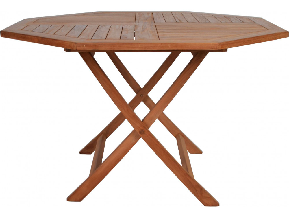 Gartentisch  Gartenmöbel Outdoor Modern Teak Honig 70015 1