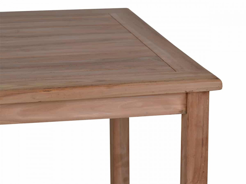 Gartentisch  Gartenmöbel Outdoor Modern Teak Honig