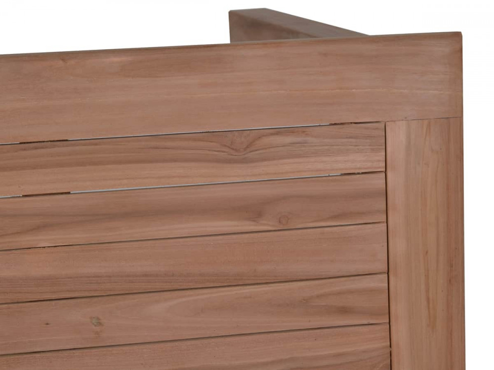 Gartentisch  Gartenmöbel Outdoor Modern Teak Honig