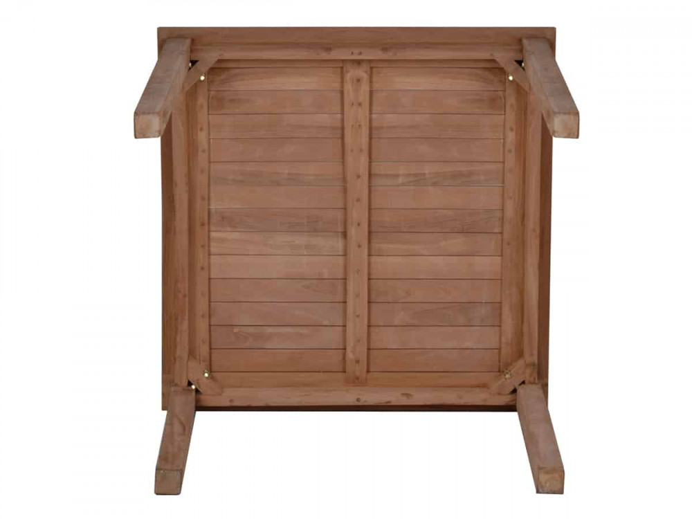 Gartentisch  Gartenmöbel Outdoor Modern Teak Honig