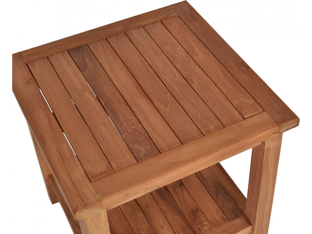 Gartentisch  Gartenmöbel Outdoor Modern Teak Honig