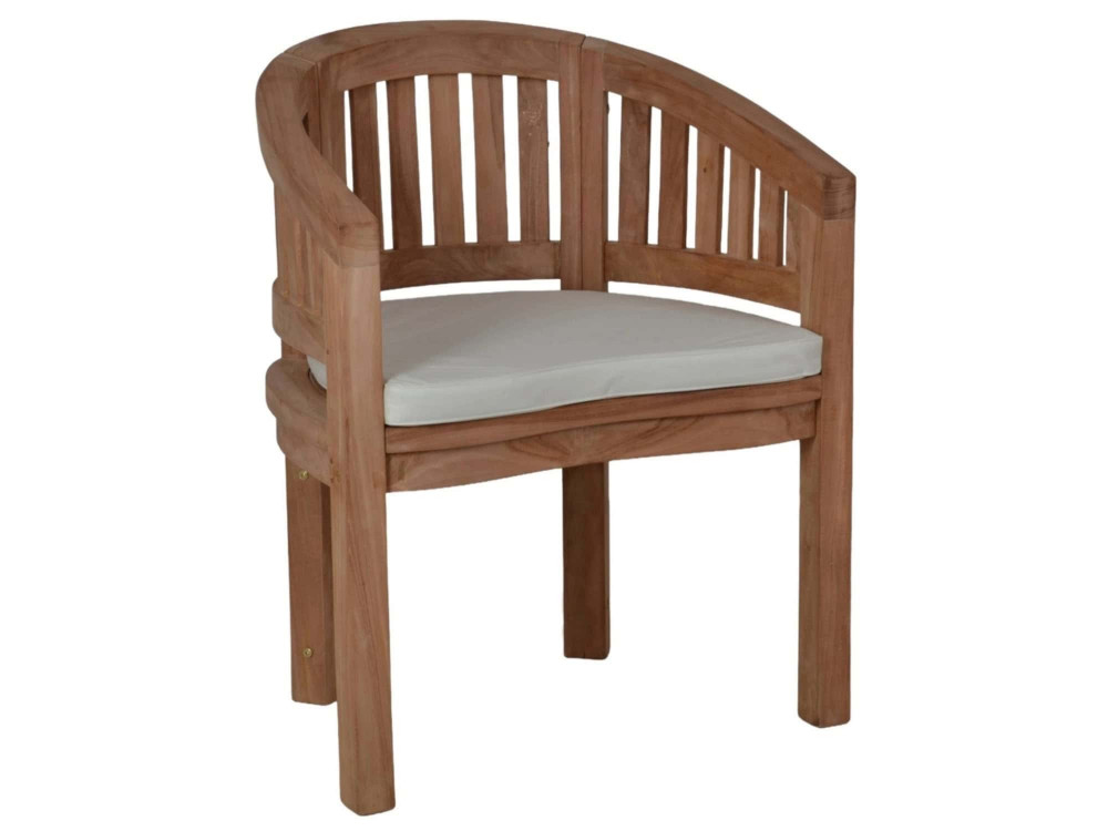 Sitzkissen  Gartenmöbel Outdoor Modern 100% Polyester Beige