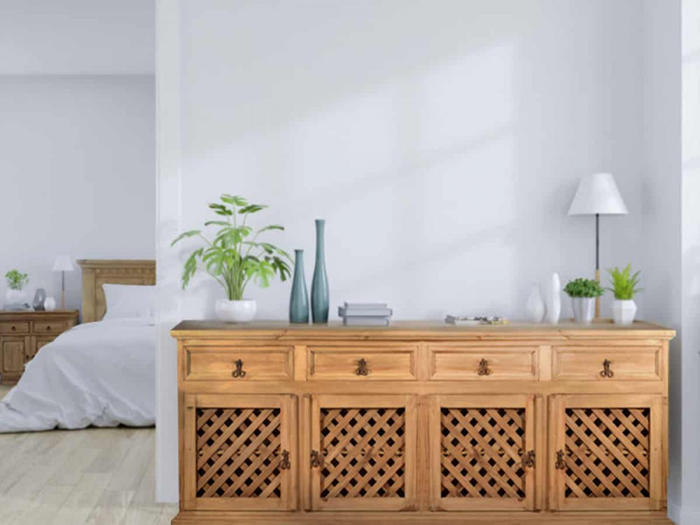 Sideboard Mexico Möbel Landhaus Pinie Honig