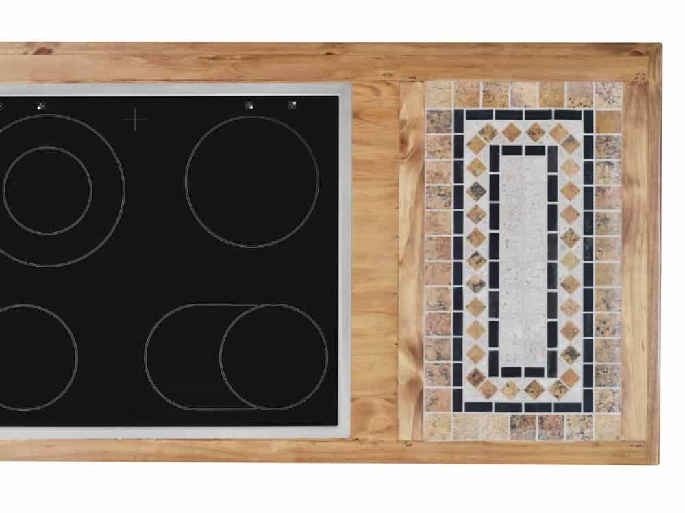 Küchenmodul Mexico Möbel Landhaus Pinie Honig