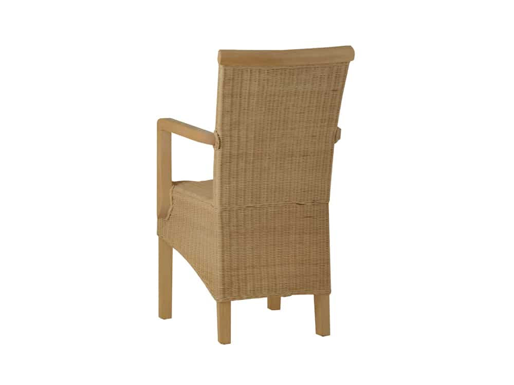 Armlehnstuhl Rattan Modern Mahagoni Rattan natur