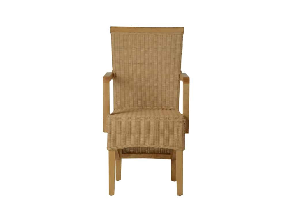 Armlehnstuhl Rattan Modern Mahagoni Rattan natur