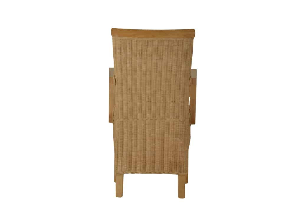 Armlehnstuhl Rattan Modern Mahagoni Rattan natur
