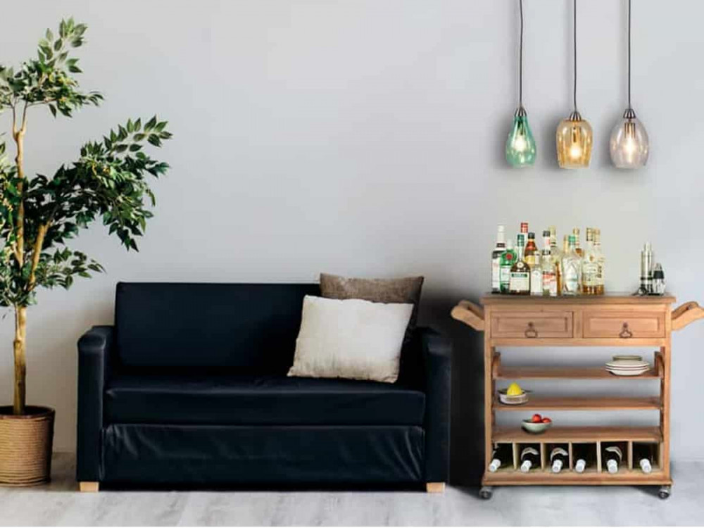 Servierwagen Mexico Möbel Landhaus Pinie Honig 10053 7