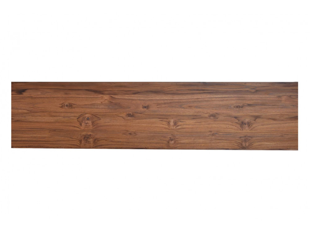 Bank Lendra Modern Massivholz Teak Hellbraun