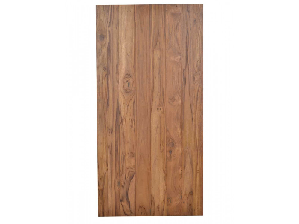 Couchtisch Thali Modern Teak Dunkelbraun