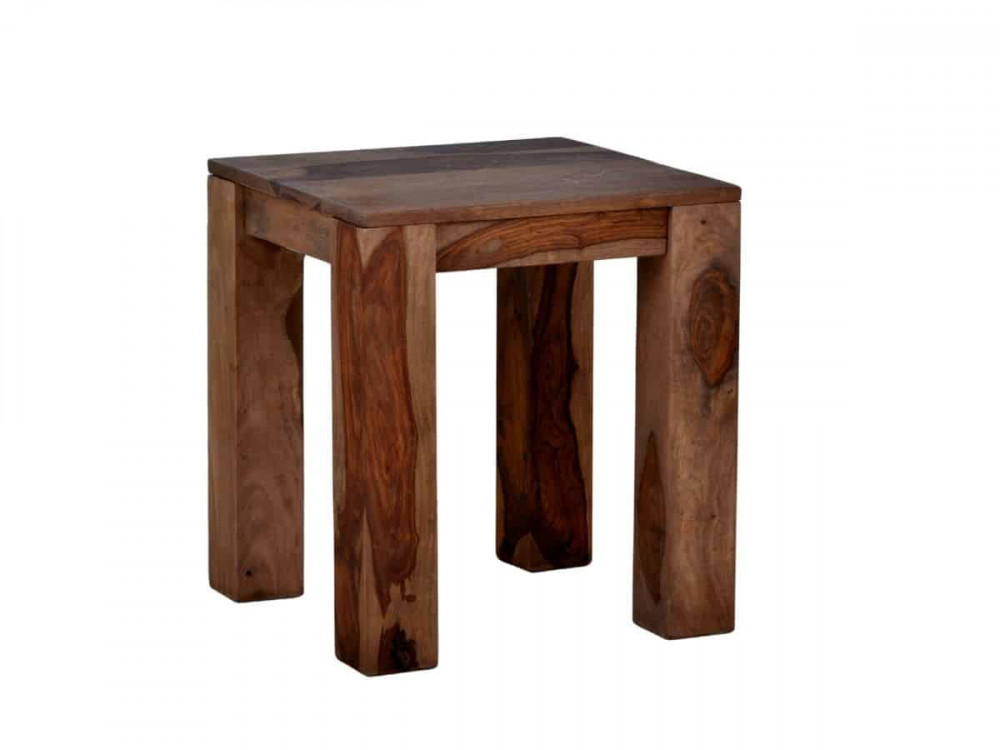 Sitzhocker Thali Modern Sheesham Sheesham natur