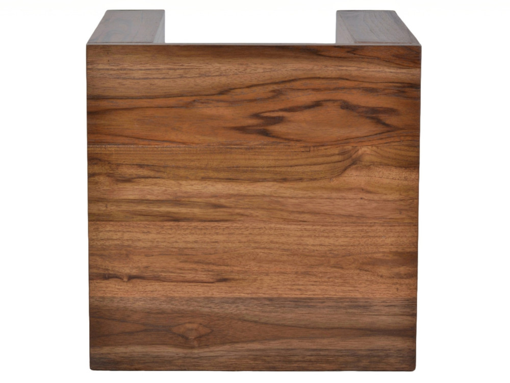 Sitzhocker Thali Modern Teak Hellbraun