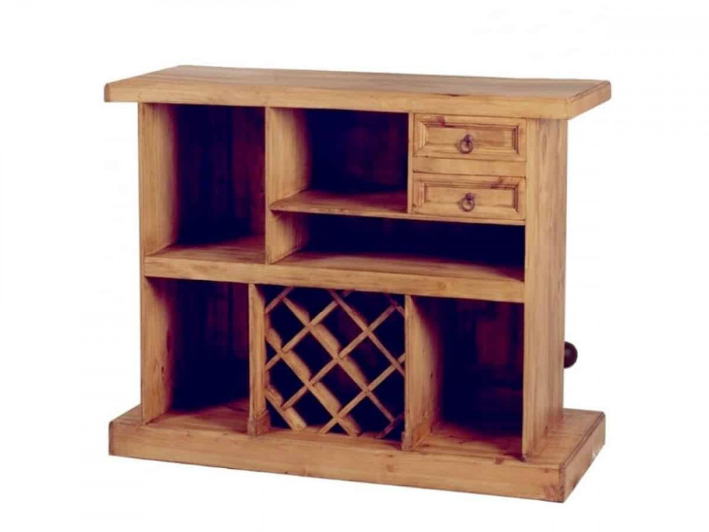 Bar Mexico Möbel Landhaus Pinie Honig