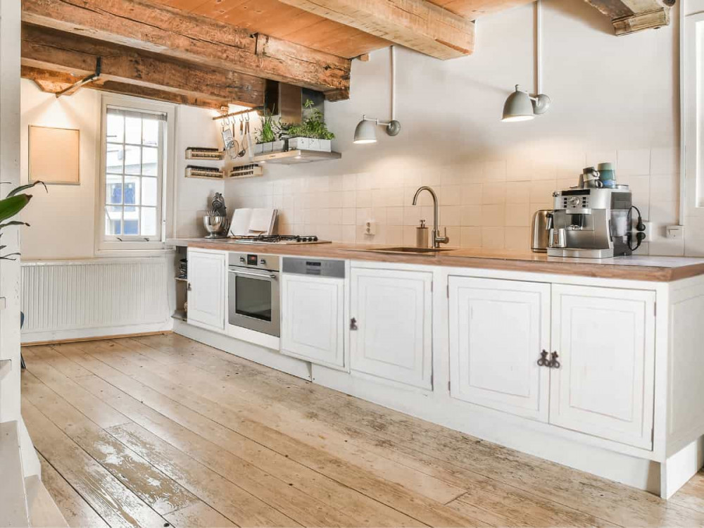 Küchenmodul Mexico Möbel Landhaus Pinie Weiß