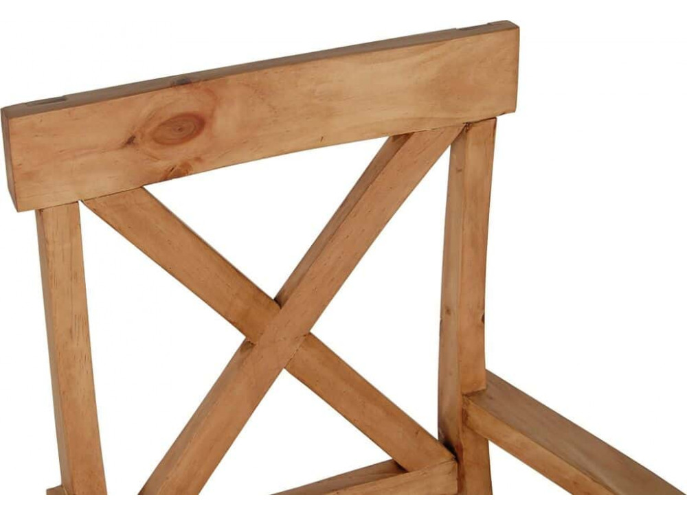 Armlehnstuhl Mexico Möbel Landhaus Massivholz Pinie Honig