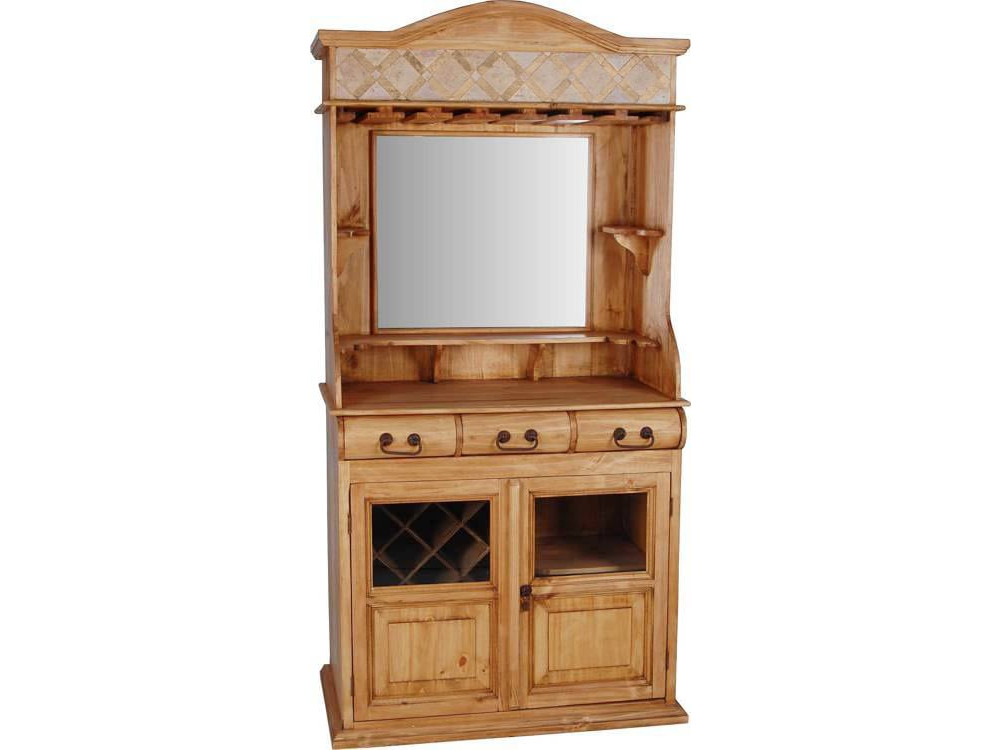 Barschrank Mexico Möbel Landhaus Pinie Honig