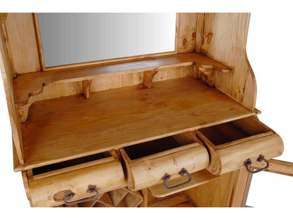 Barschrank Mexico Möbel Landhaus Pinie Honig