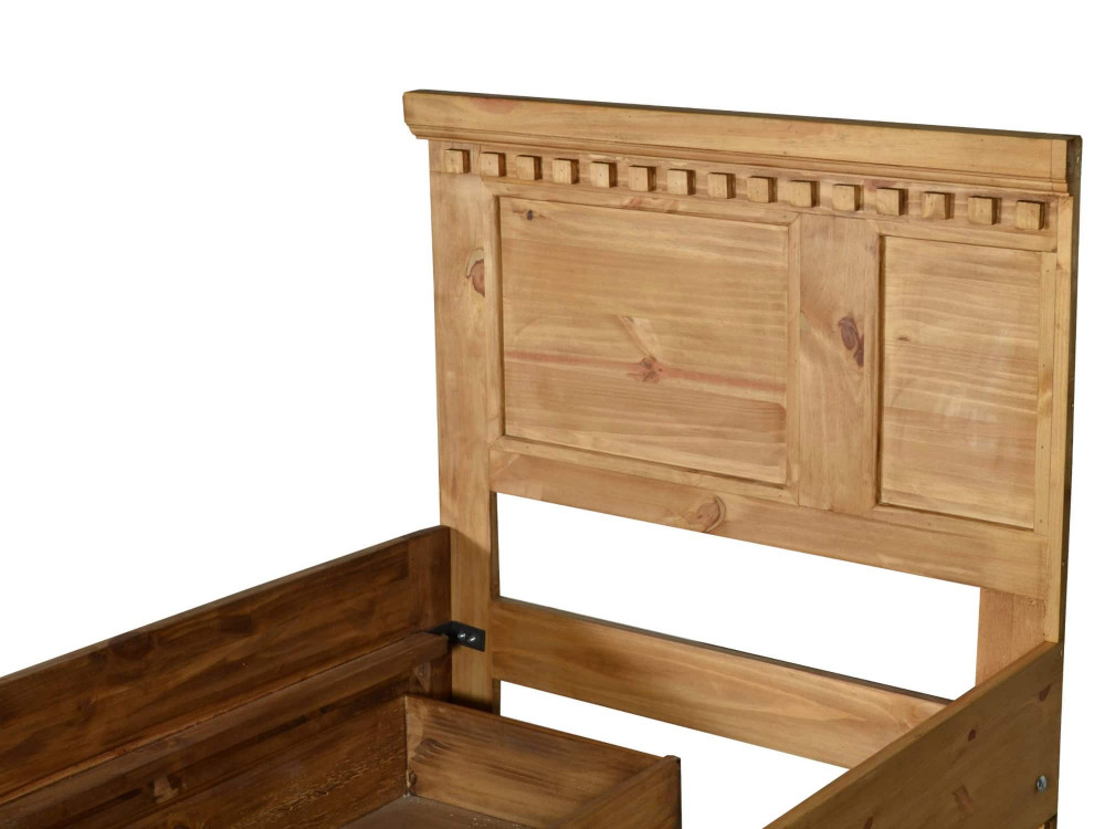 Bett Mexico Möbel Landhaus Honig