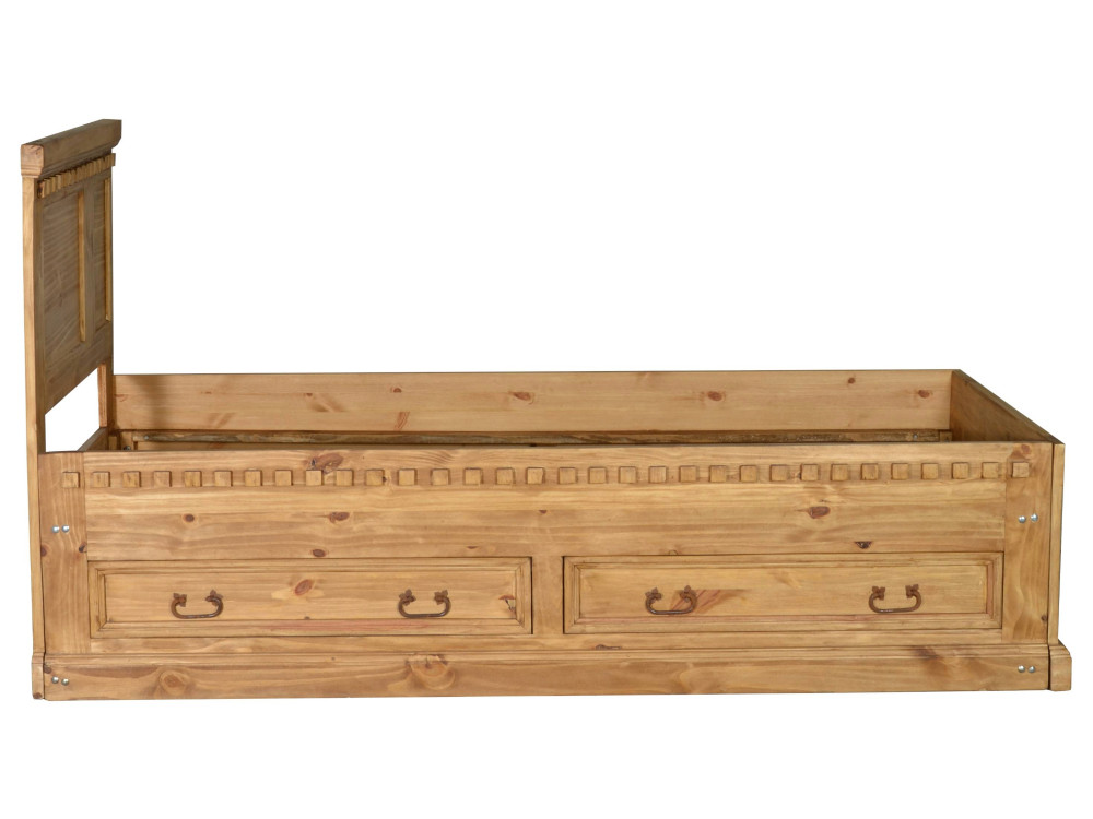 Bett Mexico Möbel Landhaus Honig