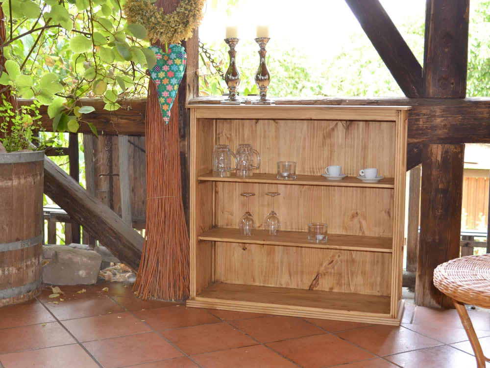 Bücherregal Mexico Möbel Landhaus Pinie Honig