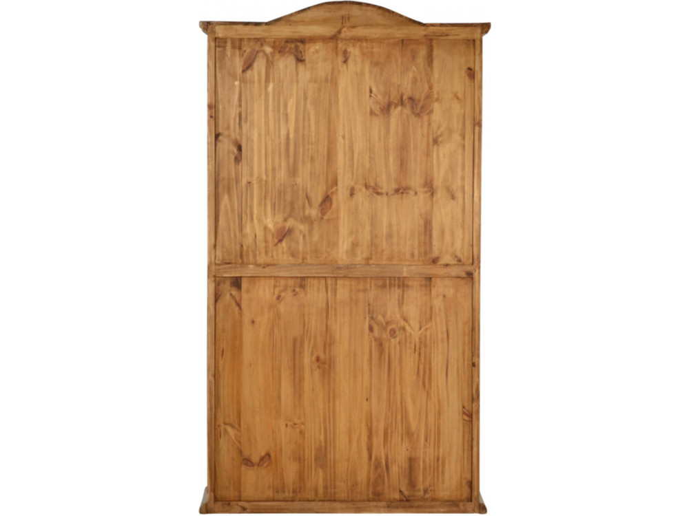 Bücherregal Mexico Möbel Landhaus Pinie Weiß