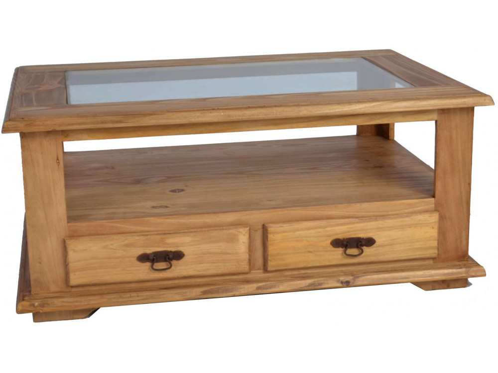 Couchtisch Mexico Möbel Landhaus Pinie Honig