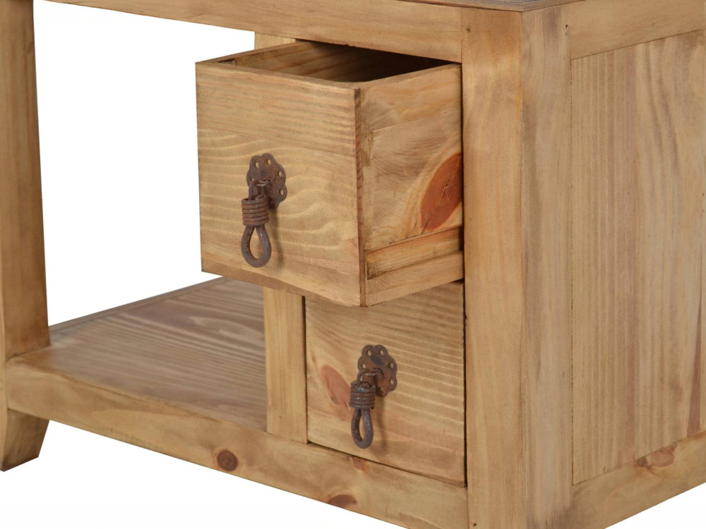 Couchtisch Mexico Möbel Landhaus Pinie Honig