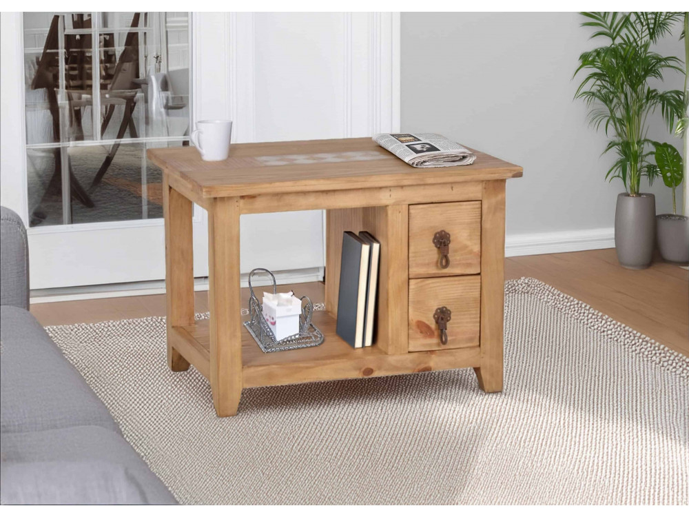 Couchtisch Mexico Möbel Landhaus Pinie Honig