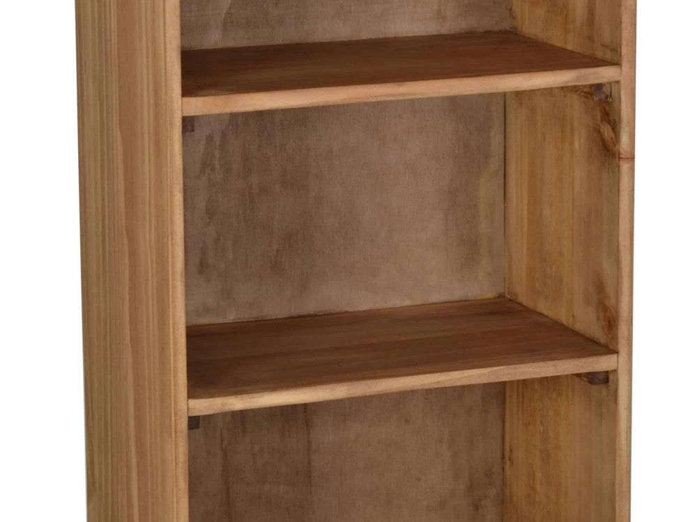 DVD-Regal Mexico Möbel Landhaus Massivholz Pinie Honig