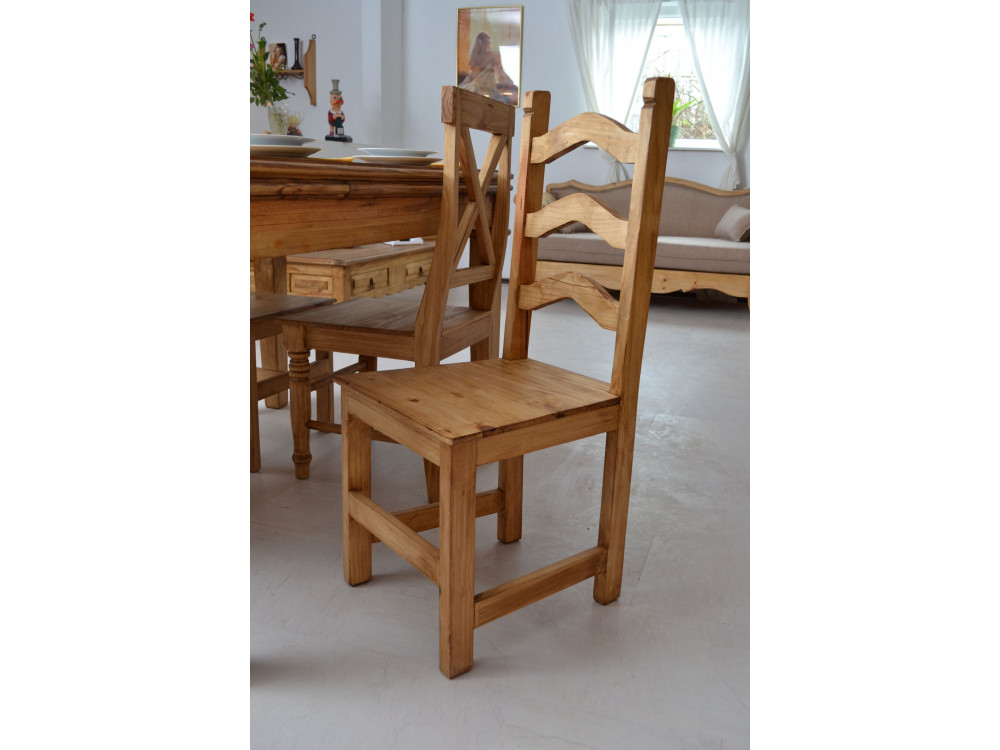 Esszimmerstuhl Mexico Möbel Landhaus Pinie Honig 10126 1