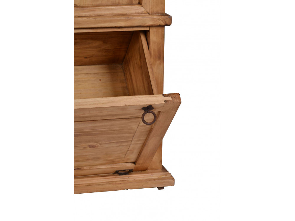 Garderobenschrank Mexico Möbel Landhaus Pinie Honig