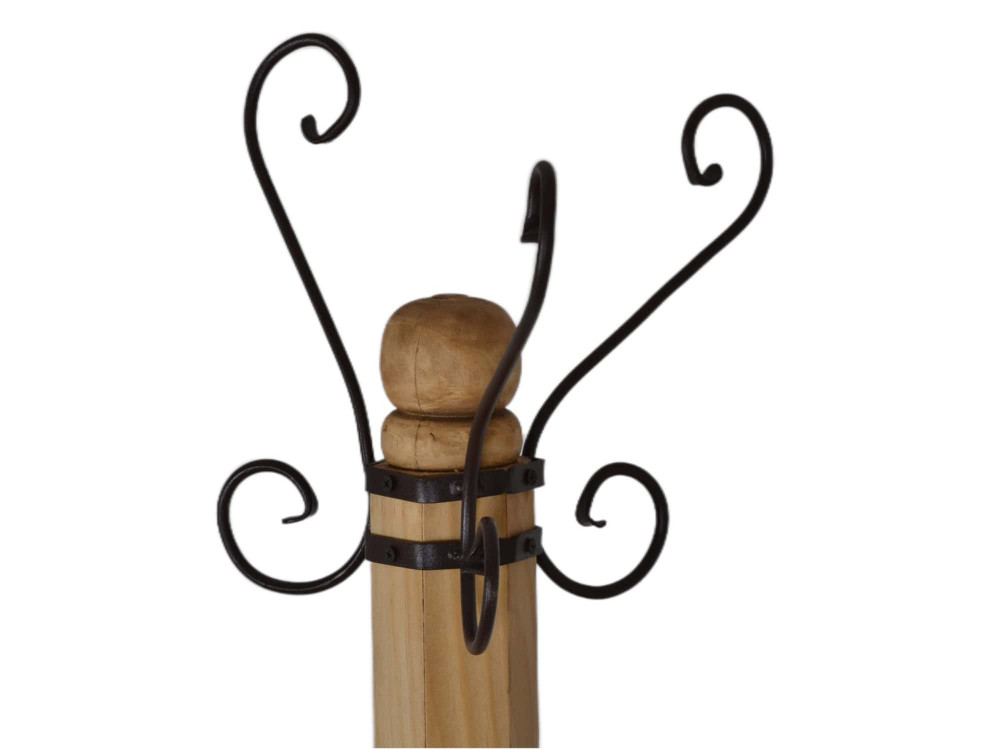 Garderobenständer Mexico Möbel Landhaus Massivholz Pinie Honig