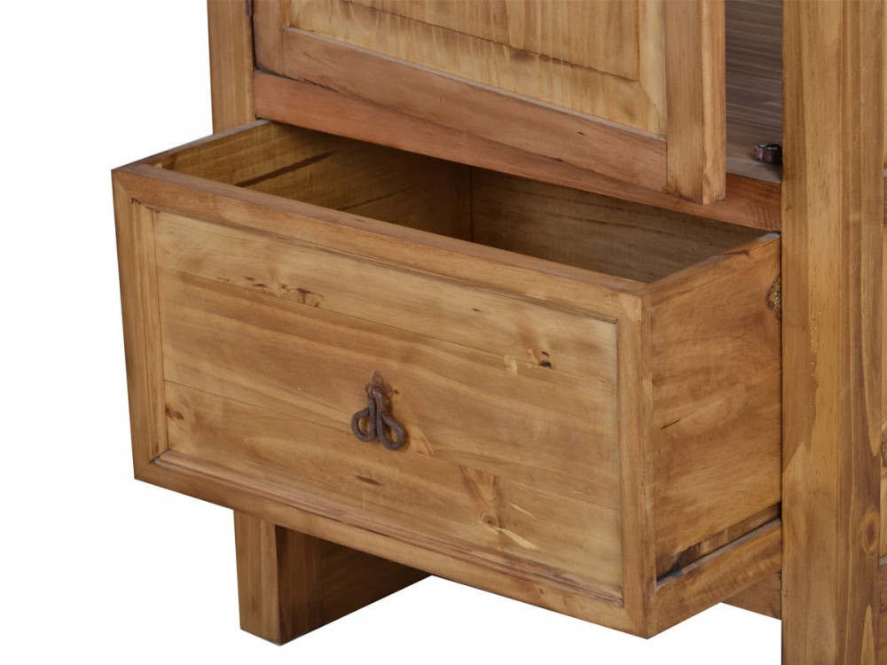 Hochschrank  Landhaus Pinie Honig