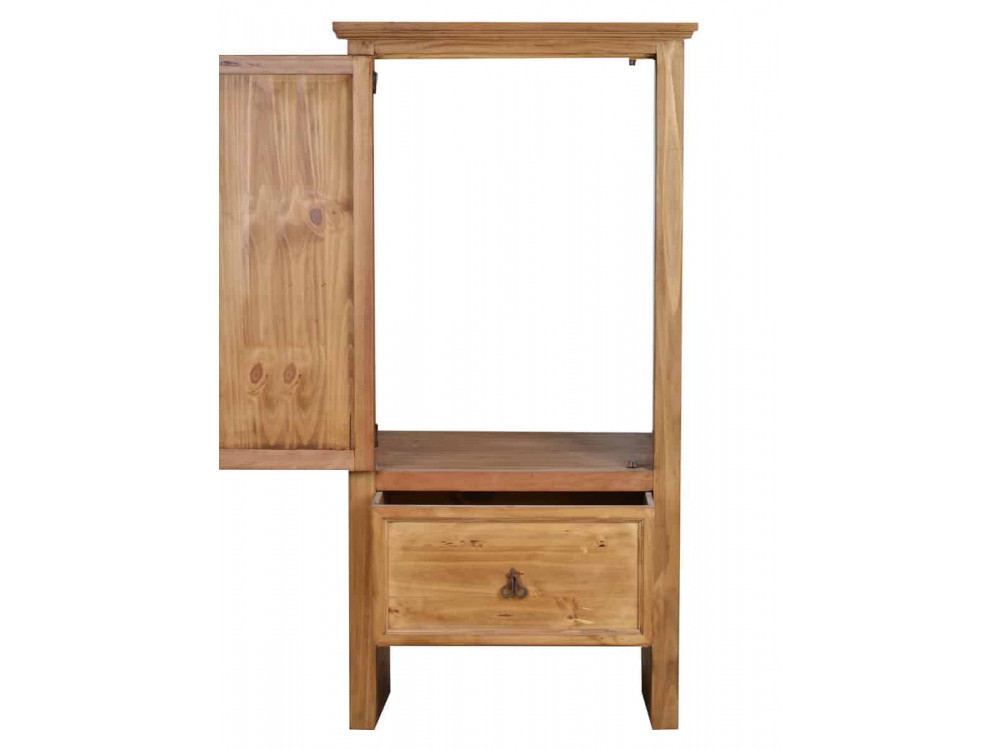 Hochschrank Mexico Möbel Landhaus Pinie Honig