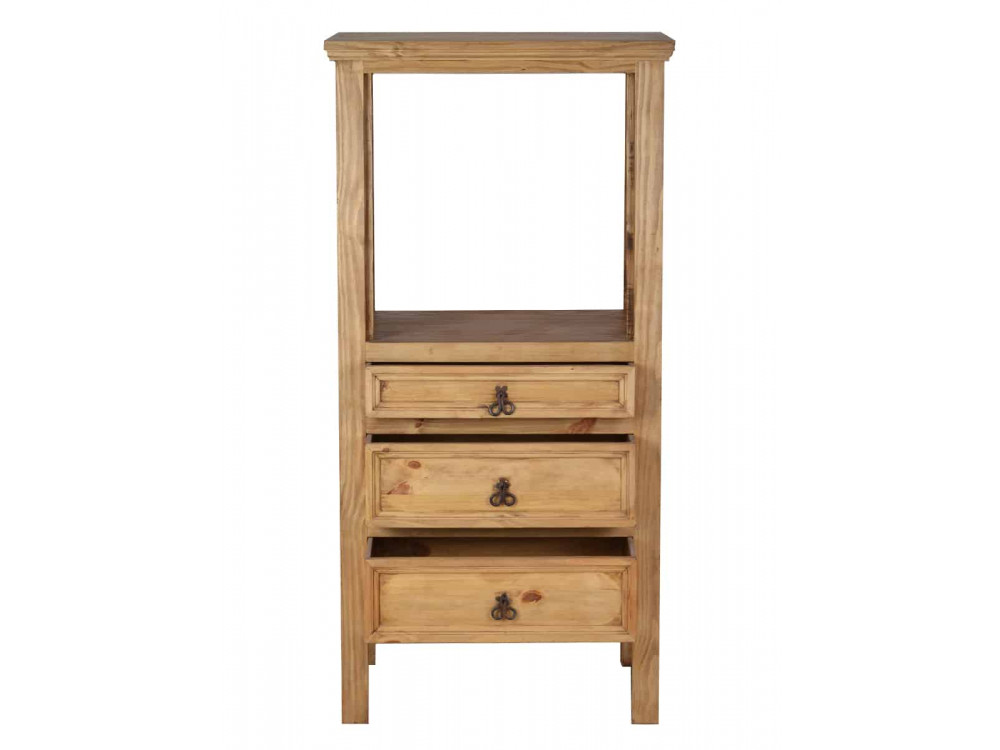 Hochschrank Mexico Möbel Landhaus Pinie Honig