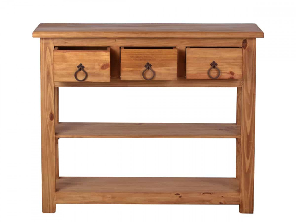 Konsole Mexico Möbel Landhaus Pinie Honig